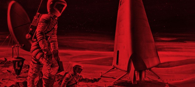 Retro Sci-Fi of Mars Mission