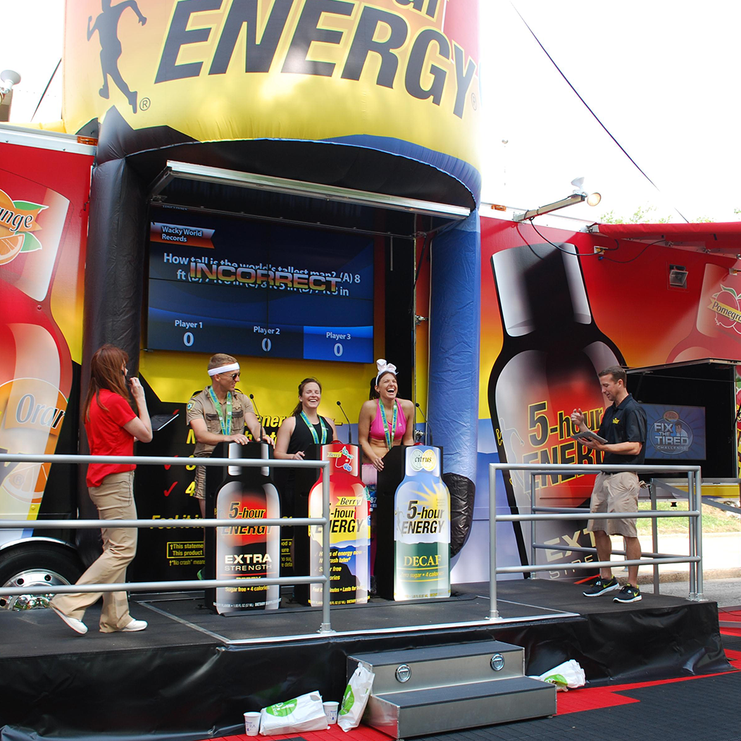 5 hour energy bus on tour