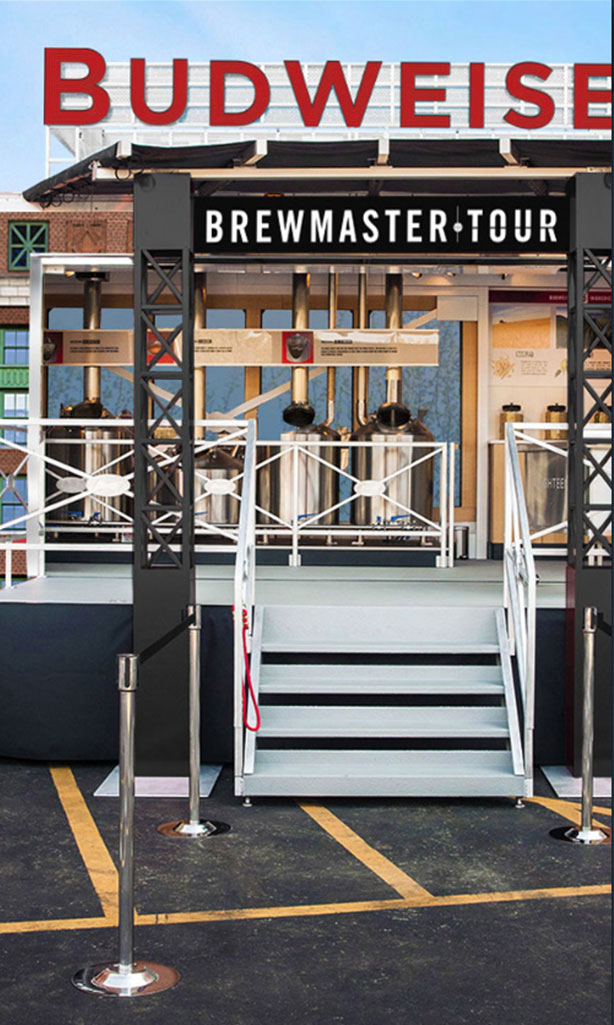 Budweiser Brew Master Tour trailer